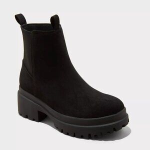 Universal Thread Women's Tibby Lug black Boots